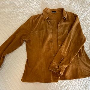 Gap Authentic Leather Suede Jacket